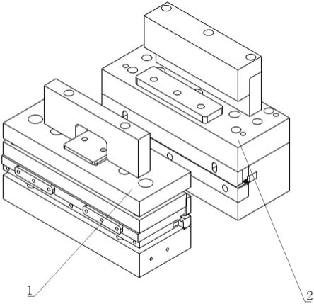 一种扣骨机负角一次成型模具的制作方法