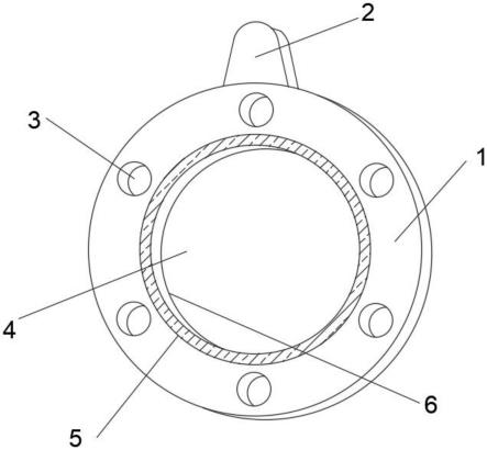 一种法兰橡胶垫片结构的制作方法