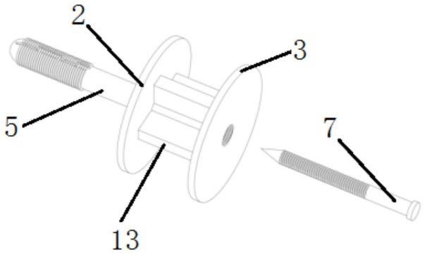 一种断热桥锚栓及断热桥外墙保温结构的制作方法