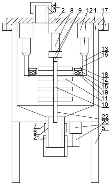 一种物料供给IBC料仓装置的制作方法