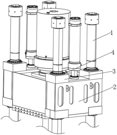 一种双向压药液压机滑块位置调整机构的制作方法