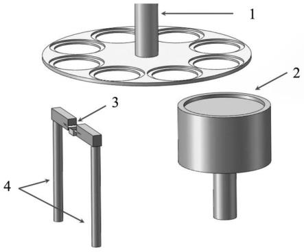 一种旋转蒸镀与磁控溅射复合型制靶装置的制作方法