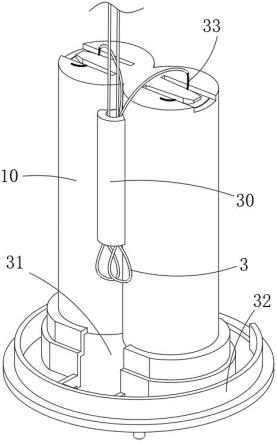 具有收线功能的电池仓及组装工艺流程的制作方法