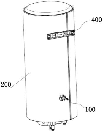 支撑块及热水器的制作方法