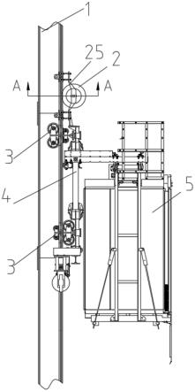 一种具有摩擦驱动装置的无曳引结构电梯的制作方法