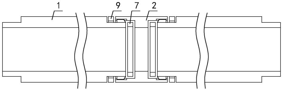 一种顶管用双层PE管结构的制作方法