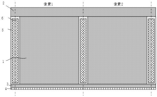 基于复合介质栅的背照式感光阵列及其成像装置的制作方法