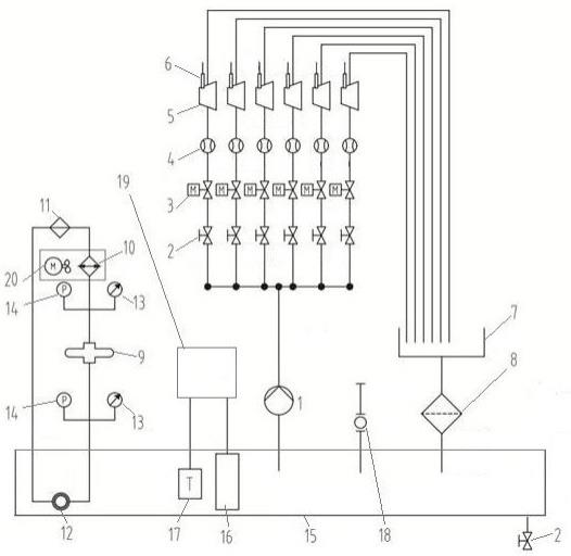 一种六面顶压机水冷自动温度控制系统的制作方法