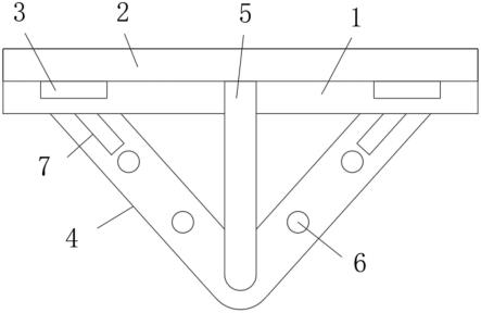 斜角层板托的制作方法