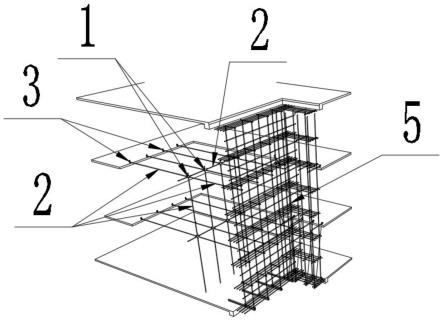 一种高空无拉结悬挑外架结构及其施工方法与流程