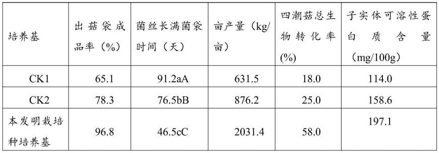 一种食用菌培养基及其制备方法与应用