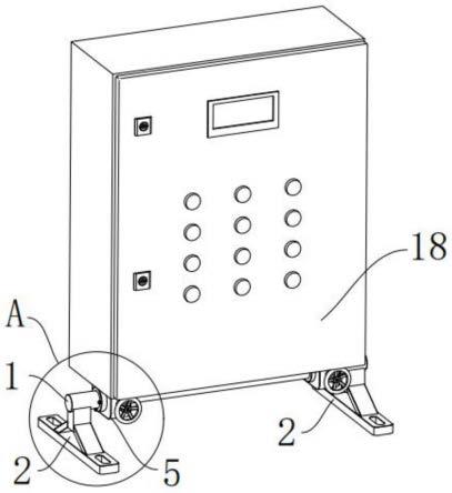一种配电柜安装座及配电柜的制作方法