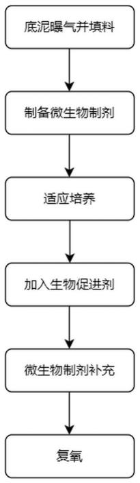 一种基于复合微生物技术的河流水污染控制与治理方法