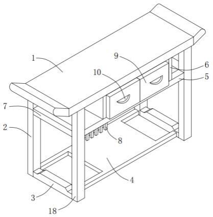 一种家具抽屉定位器结构的制作方法