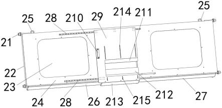 一种带活动式出料口的防水防冲击冲床安全门的制作方法