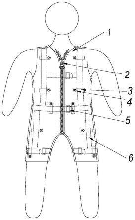 一种高空作业用防钩挂式安全衣的制作方法