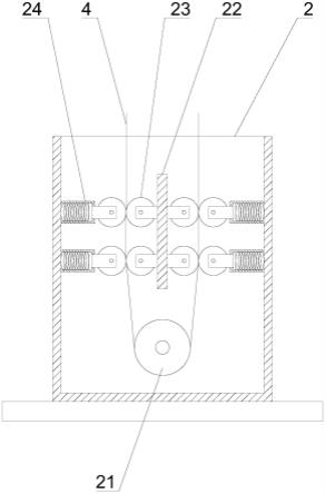 化纤纬纱生产用浸涂装置的制作方法