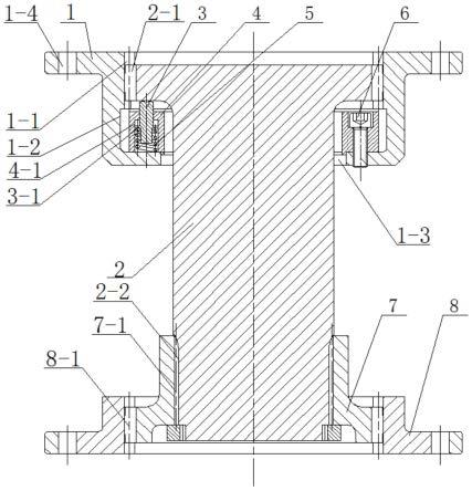 一种弹簧支撑立式内齿形联轴器的制作方法