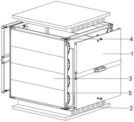 一种便于拆卸安装的金属文件柜的制作方法