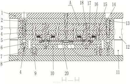 一种新能源电池盖板铆接模具的制作方法