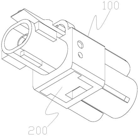 一种线端连接器外壳及其连接器组件的制作方法