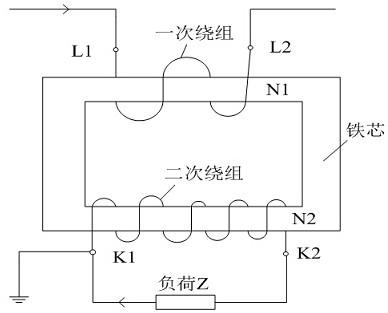 一种电流互感器二次回路查线装置与检测方法与流程