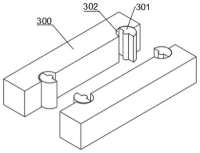 一种气阀钢棒涡轮探伤机的进料限位组件的制作方法