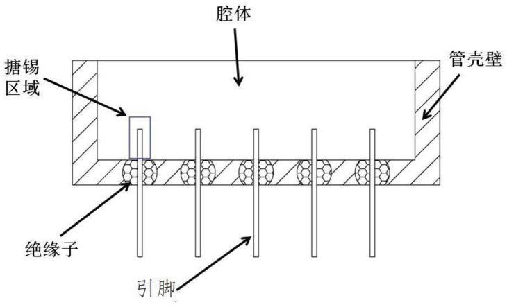 一种用于管壳内镀金引脚的去金方法与流程