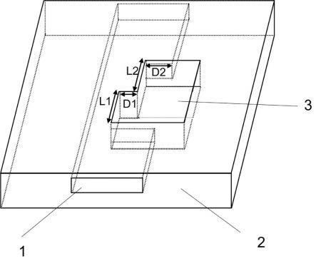 一种阶梯型波导微腔折射率传感器的制备方法