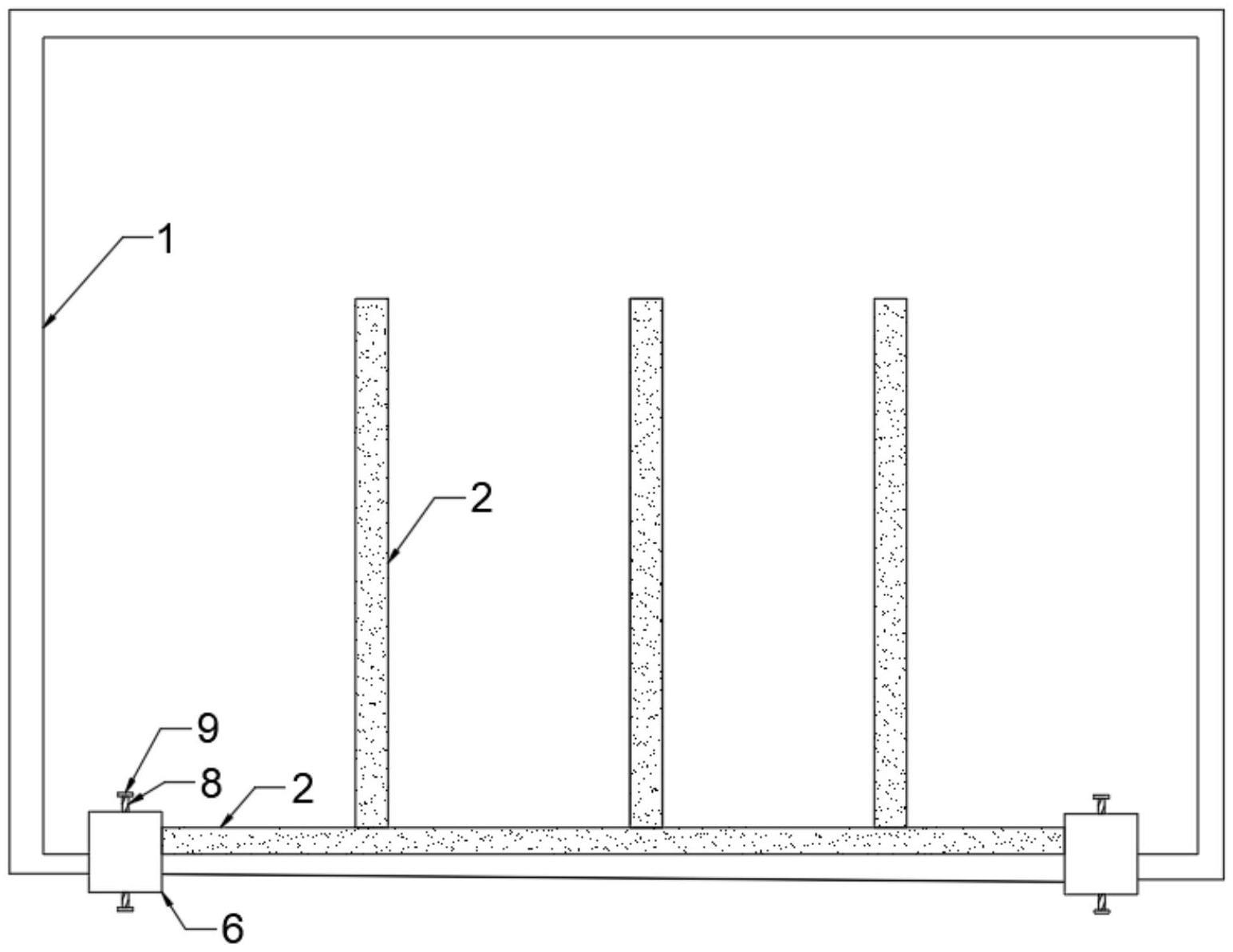 框架柱预埋件焊接临时固定装置的制作方法