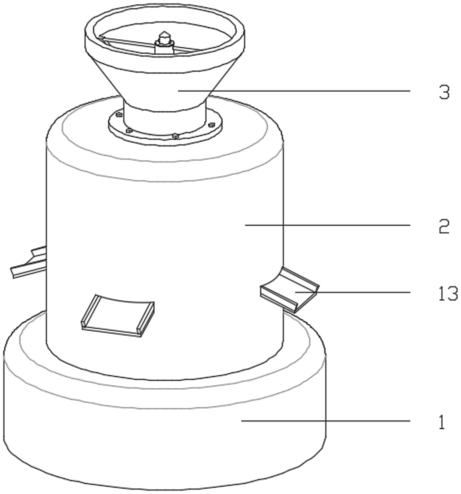 一种具有自动清洁功能的石膏砂浆放料斗的制作方法