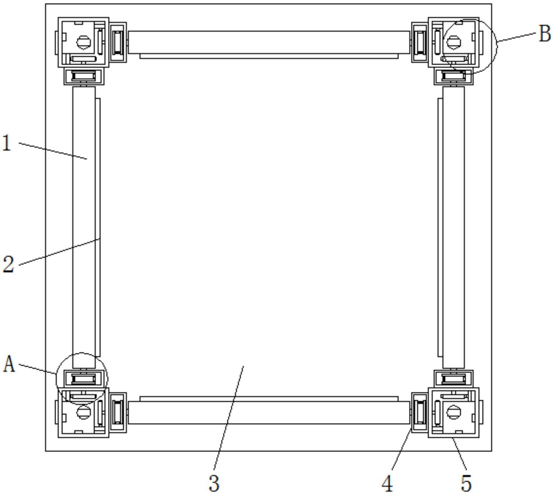 一种电子秤物品防护架的制作方法