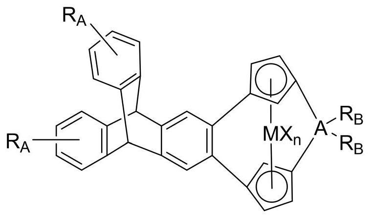 一种三碟烯双桥联的茂金属化合物及其应用的制作方法