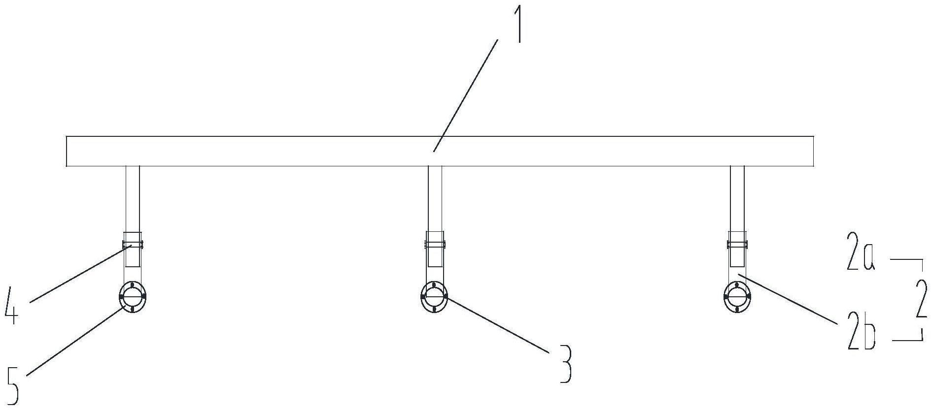 一字型挡车装置的制作方法