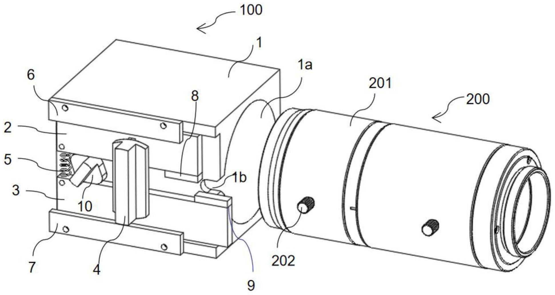 一种镜头焦距调节锁紧装置的制作方法