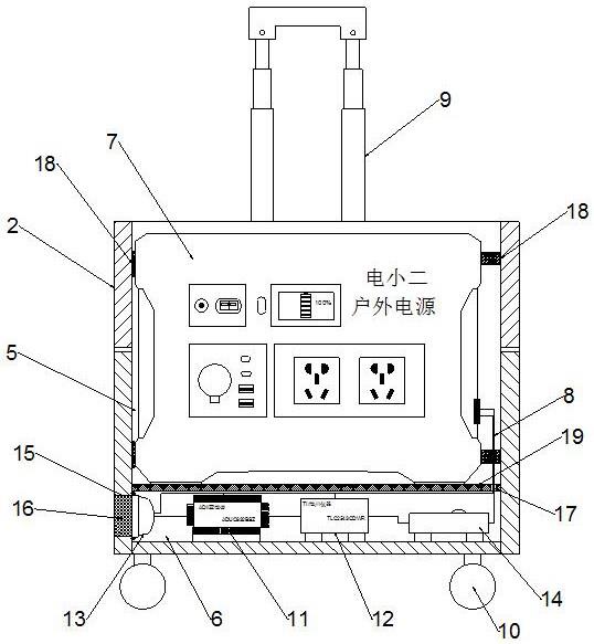 一种电源箱的制作方法