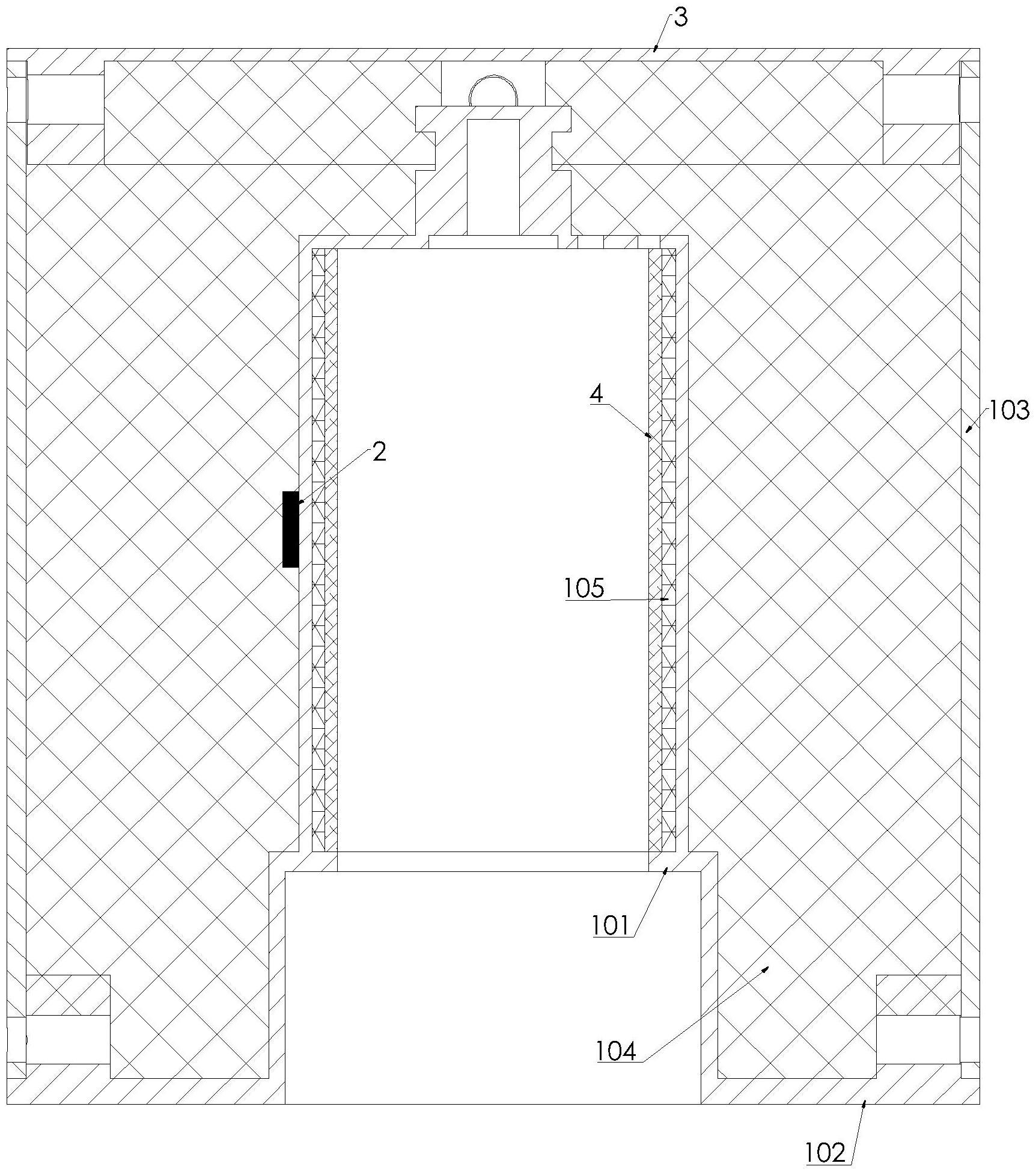 一种适用于高空低温环境的电机盒体