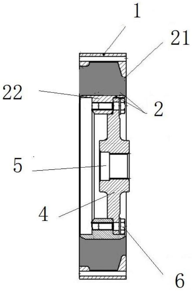 新型重载矿用自卸车动力弹性联轴器的制作方法