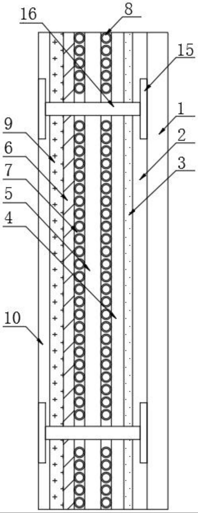 一种客房用墙体吸音结构的制作方法