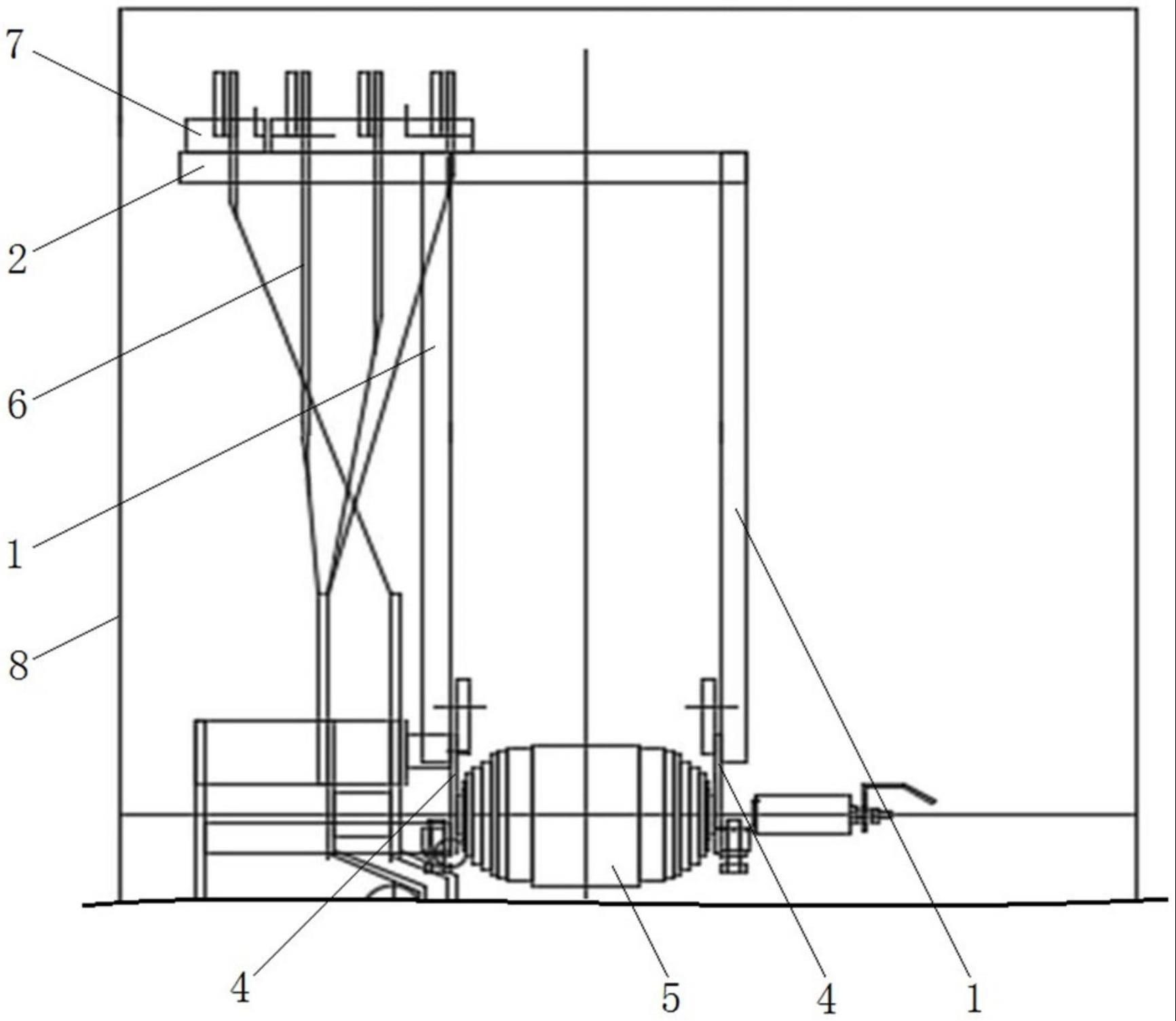 侧出线铜排固定支撑架及干式变压器的制作方法