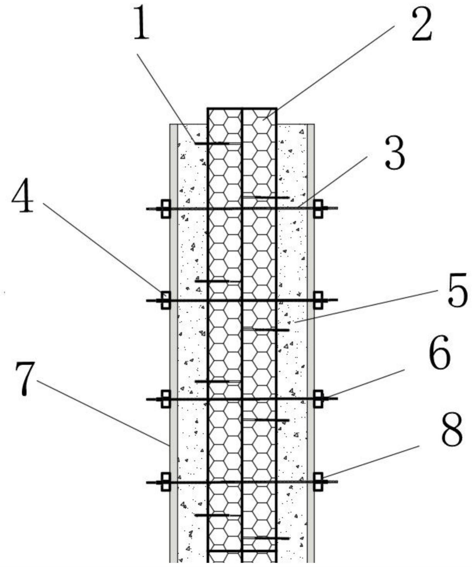 一种变形缝处的模板结构、模板及建筑外墙的施工方法与流程