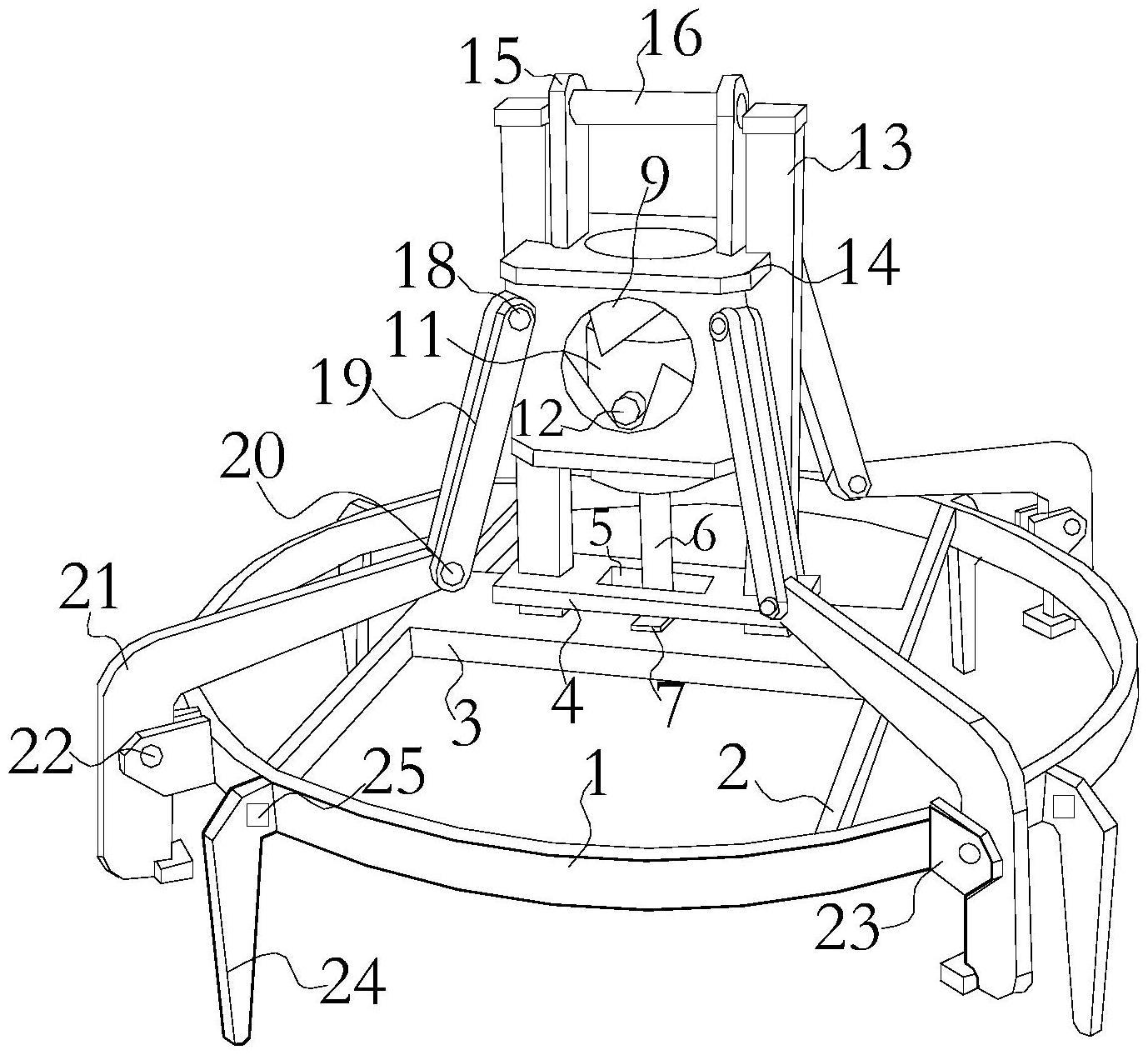 轮毂外抱式自动吊具的制作方法
