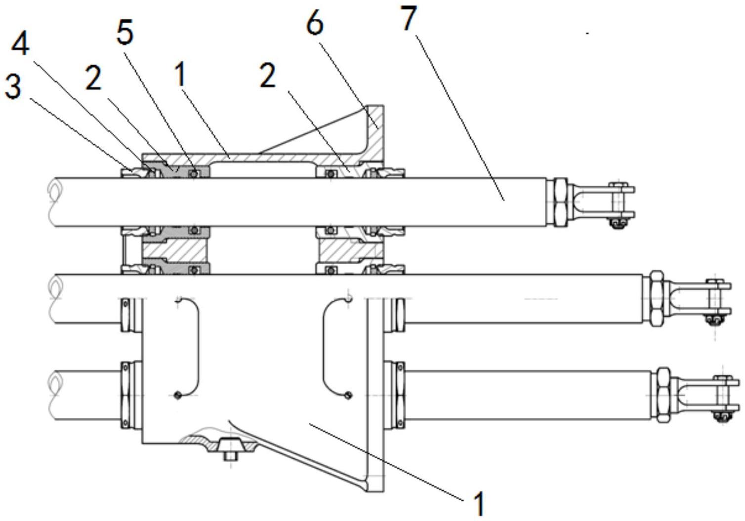 一种飞机操纵拉杆通过密封舱的气密结构的制作方法