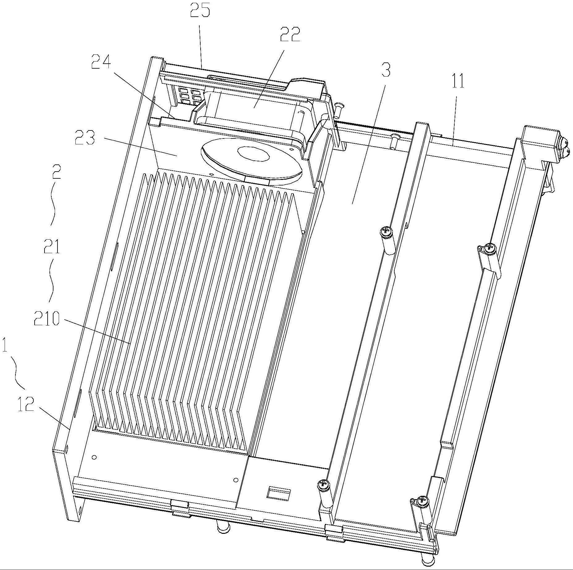 散热结构、驱动器及驱动系统的制作方法