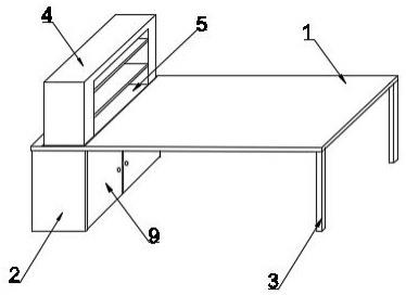 一种服务窗口用的办公设备的制作方法