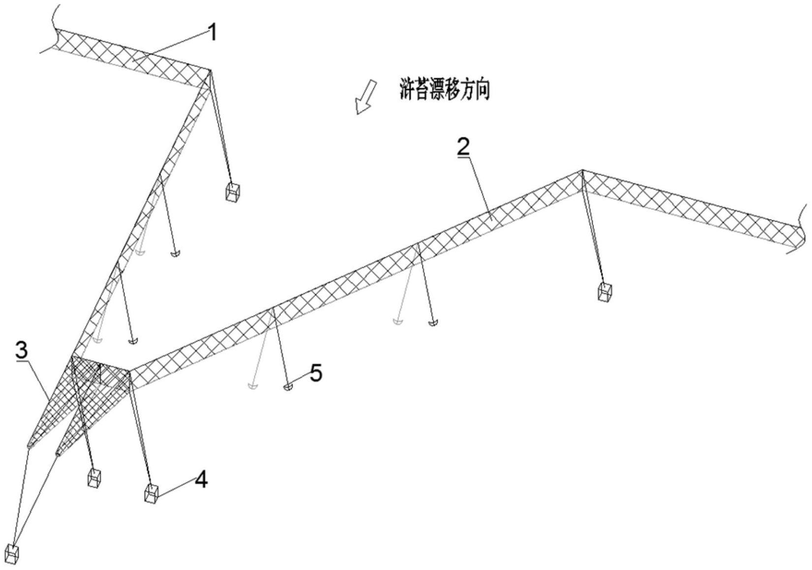 一种水面漂浮物专用拦截收集装置的制作方法