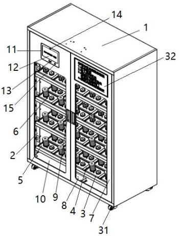 一种物品存放架的制作方法