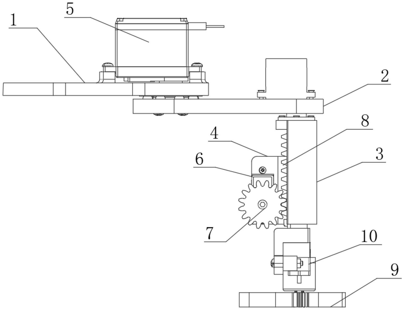 一种小牛串焊机的取片矫正机械结构的制作方法