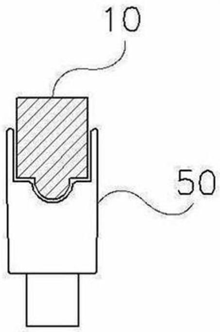 高底座门用挡板止挡件的制作方法