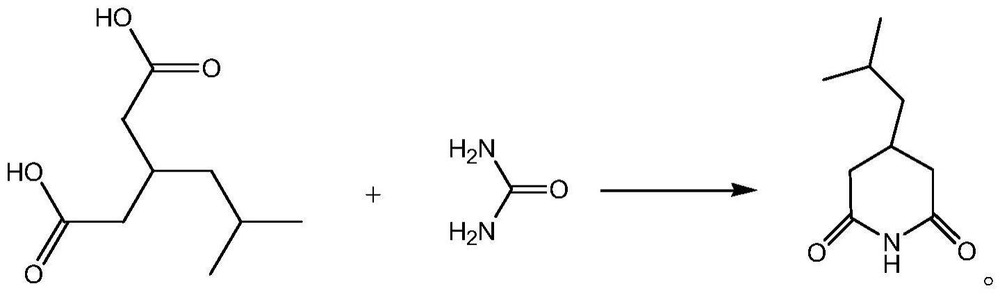 一种3-异丁基戊二酰亚胺的制备工艺的制作方法